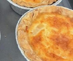 Close-up of freshly baked chocolate brownies with a rich, fudgy texture.